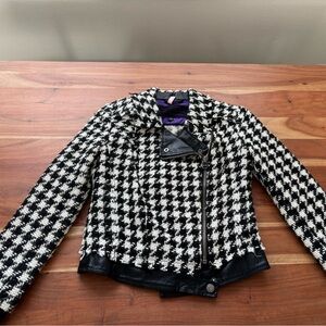 Vintage GUESS houndstooth jacket